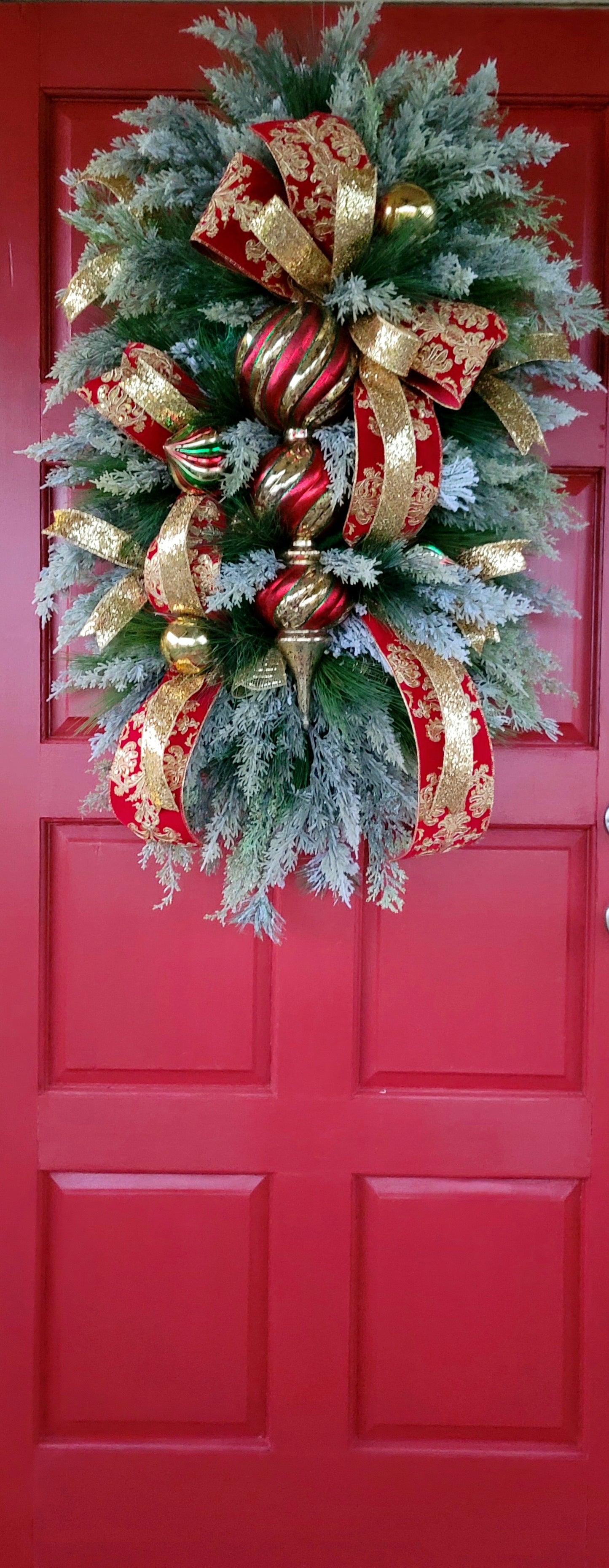 Christmas light-up swag