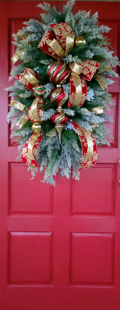 Christmas light-up swag