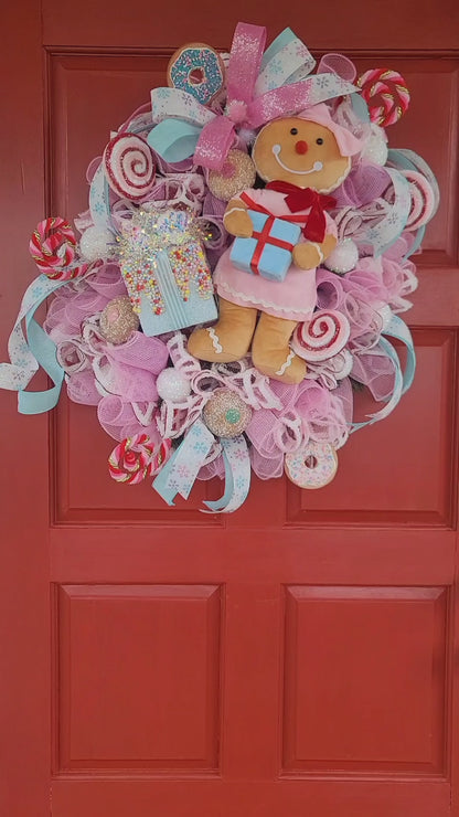 Sweet Little Gingerbread wreath